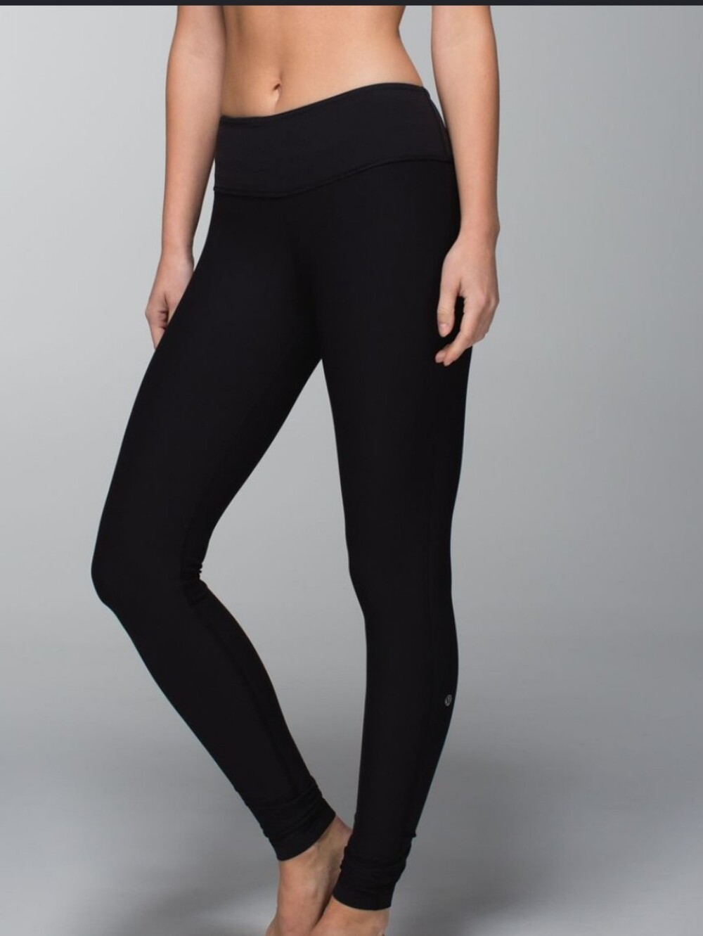 Lululemon Warm Reversible Black High-Waist  Leggings Wunder Groove